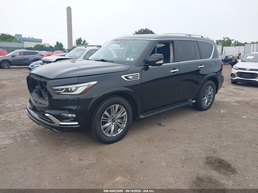 Vin: jn8az2ae9m9269443, lot: 45921631, infiniti qx80 luxe awd 20212