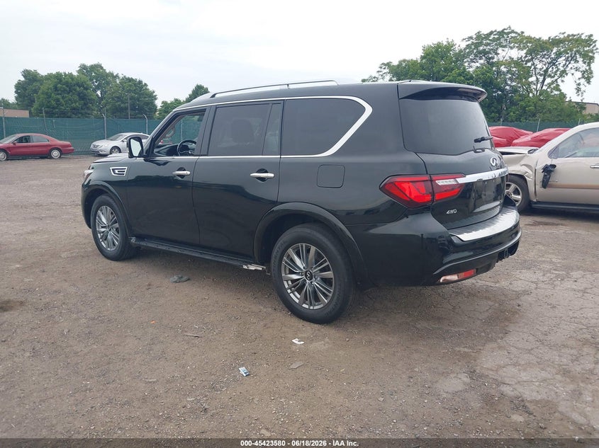 Vin: jn8az2ae9m9269443, lot: 45921631, infiniti qx80 luxe awd 20213