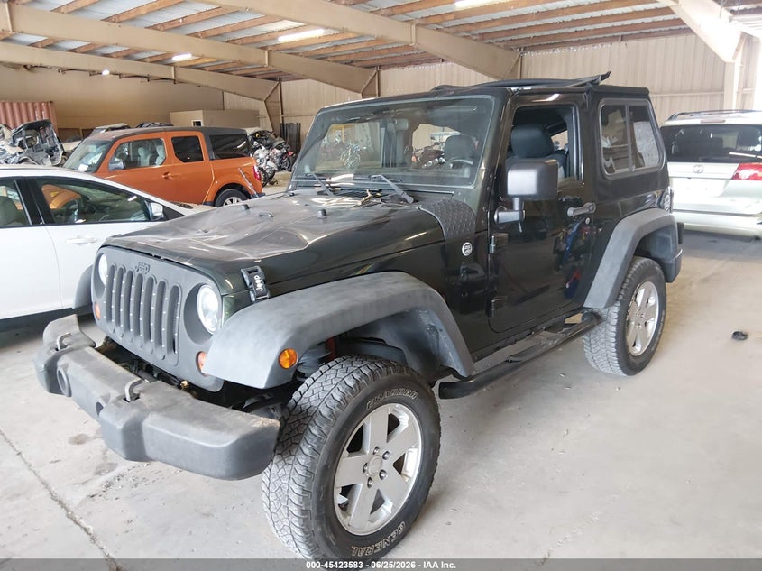 2012 JEEP WRANGLER auction photo 2