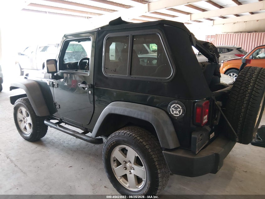 2012 JEEP WRANGLER auction photo 3