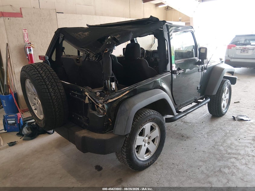 2012 JEEP WRANGLER auction photo 4