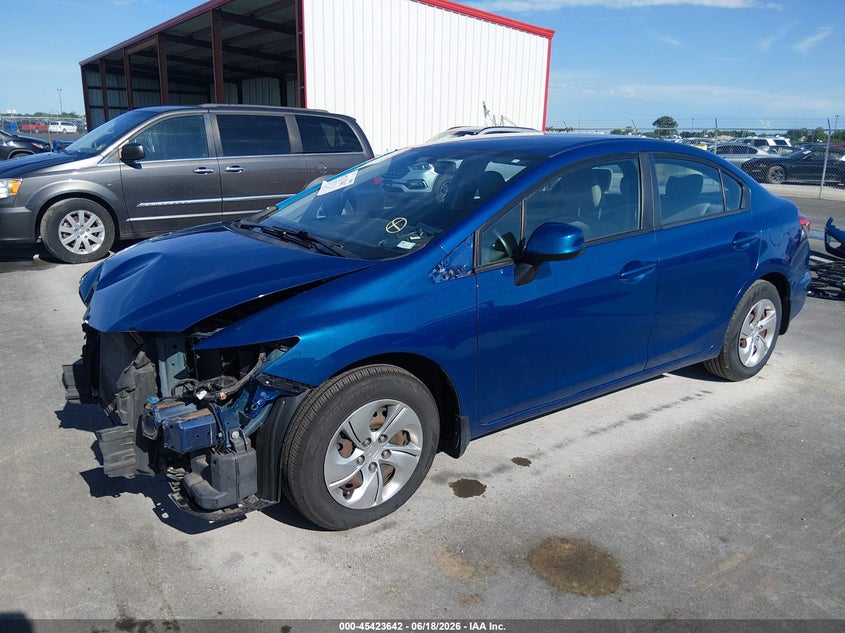 2013 HONDA CIVIC auction photo 2