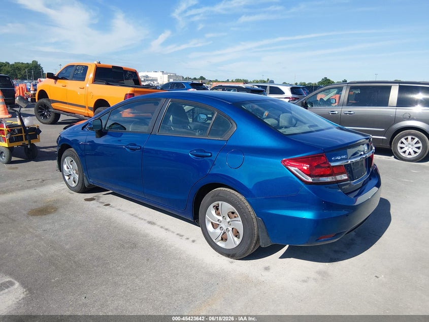 2013 HONDA CIVIC auction photo 3