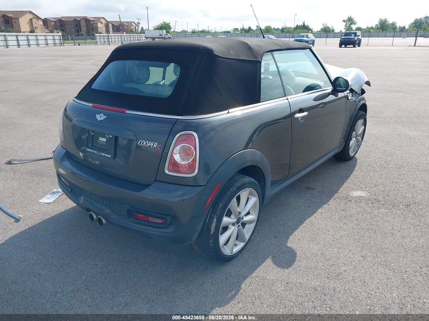 2015 MINI CONVERTIBLE auction photo 4
