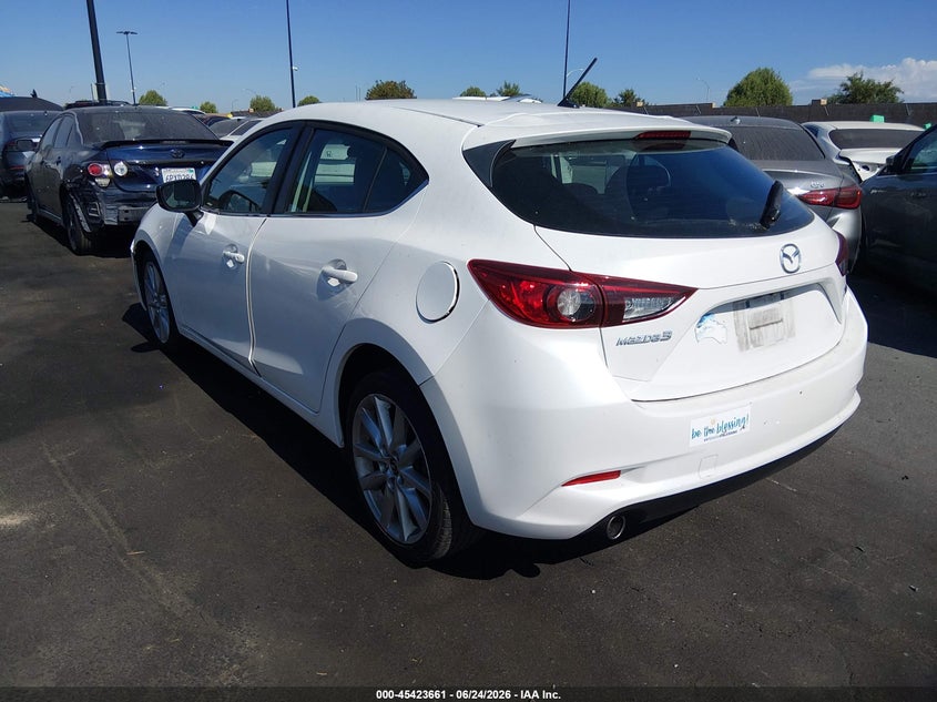 Vin: 3mzbn1l77hm103804, lot: 45921712, mazda mazda3 touring 20173
