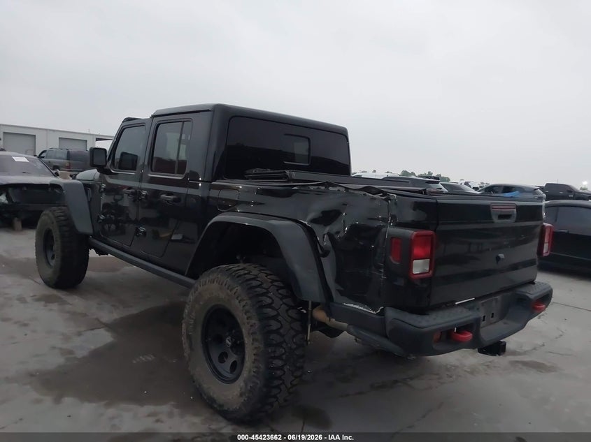 Vin: 1c6jjtbg8pl518757, lot: 45921713, jeep gladiator rubicon 4x4 20233