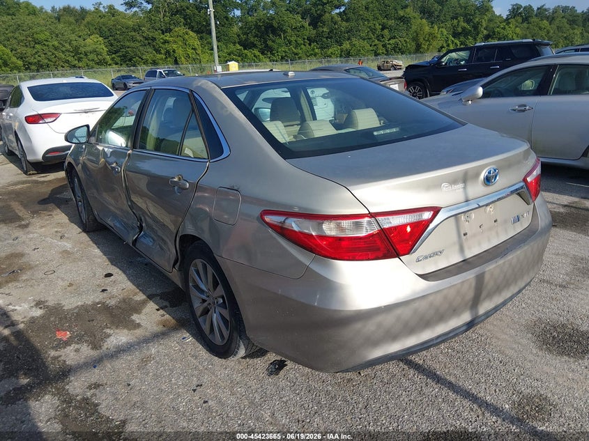 2015 TOYOTA CAMRY HYBRID auction photo 3