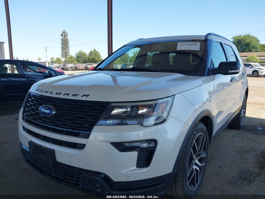 Vin: 1fm5k8gt9jgb57139, lot: 45921719, ford explorer sport 20182