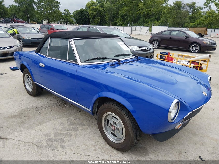 1979 FIAT 124 SPIDER auction photo 1