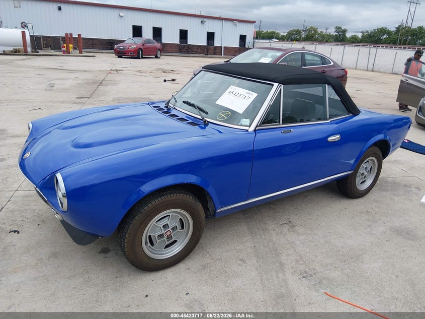 1979 FIAT 124 SPIDER auction photo 2