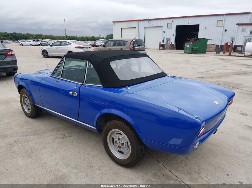 1979 FIAT 124 SPIDER auction photo 3