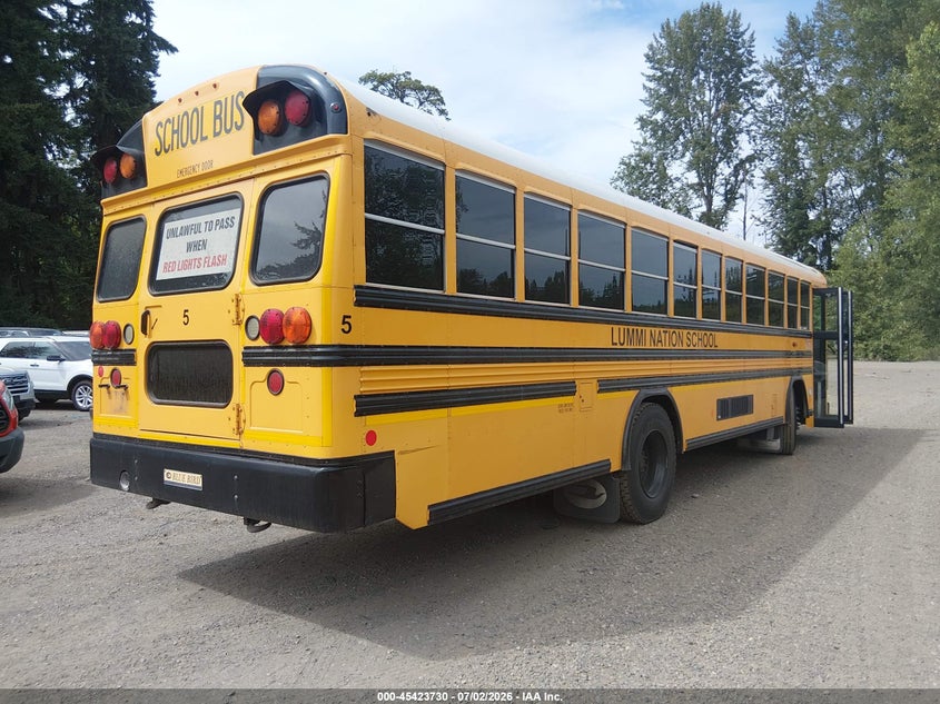 2015 BLUE BIRD SCHOOL BUS / TRANSIT BUS auction photo 4