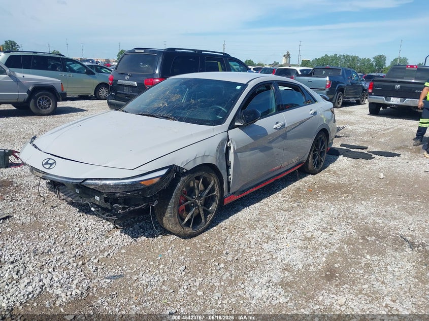 2025 HYUNDAI ELANTRA N auction photo 2