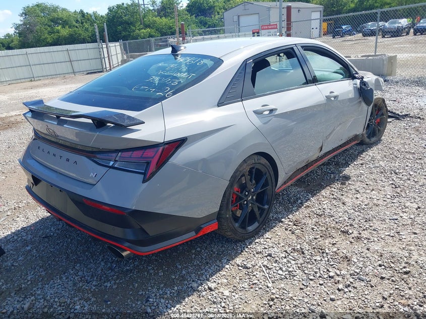 2025 HYUNDAI ELANTRA N auction photo 4