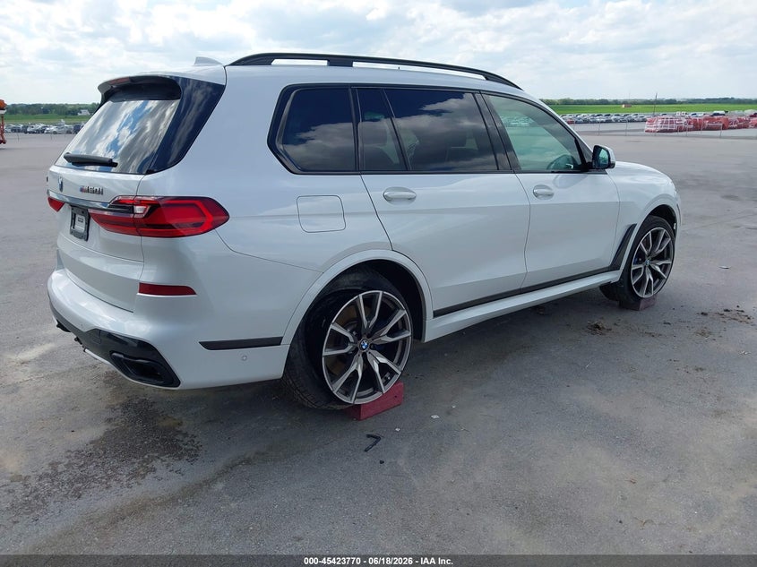 Vin: 5uxcx6c02l9c38182, lot: 45921821, bmw x7 m50i 20204