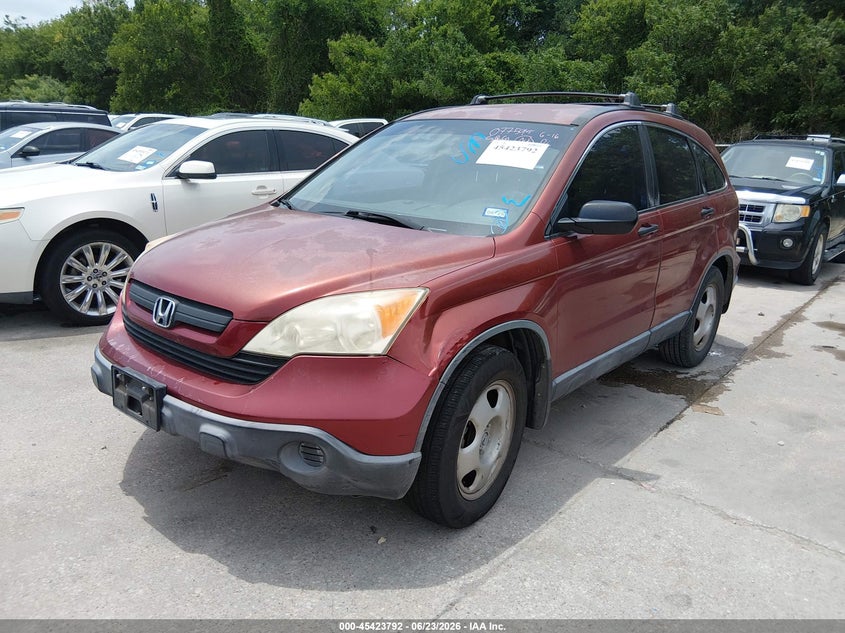 2007 Honda Cr-V Lx JHLRE38357C077595 photo 1