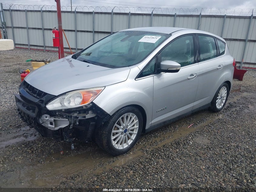 Vin: 1fadp5bu2gl101226, lot: 45921872, ford c-max hybrid sel 20162