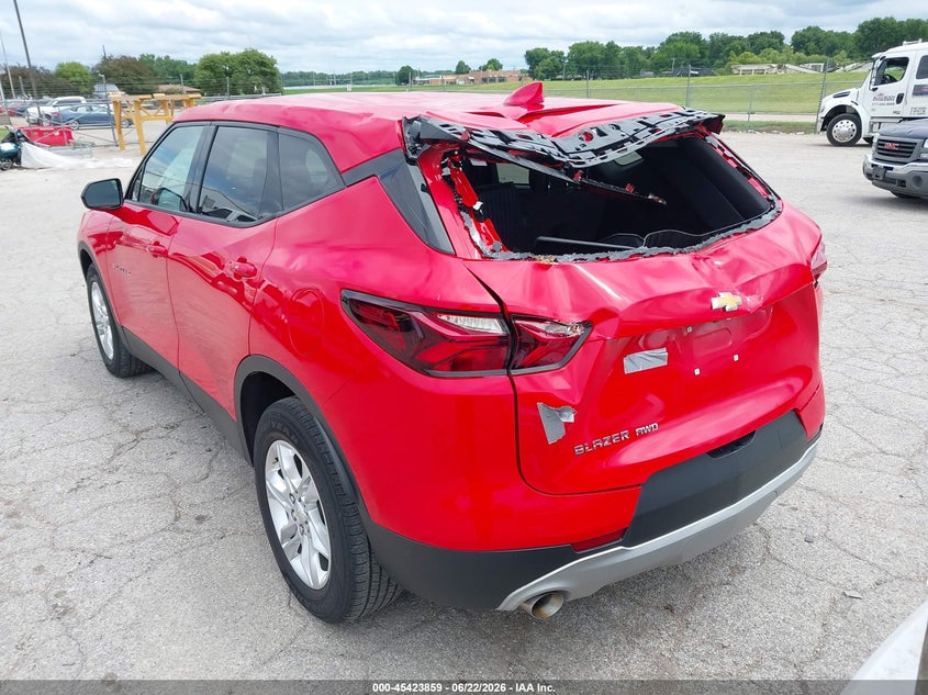 2021 CHEVROLET BLAZER auction photo 3