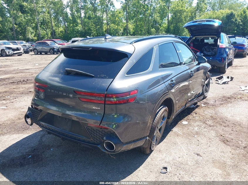 Vin: kmumadtb4pu088229, lot: 45921919, genesis gv70 2.5t awd 20234