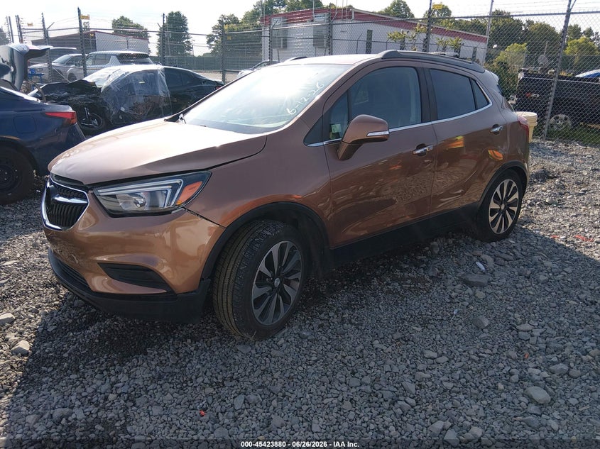 Vin: kl4cjbsbxhb035370, lot: 45921931, buick encore preferred ii 20172