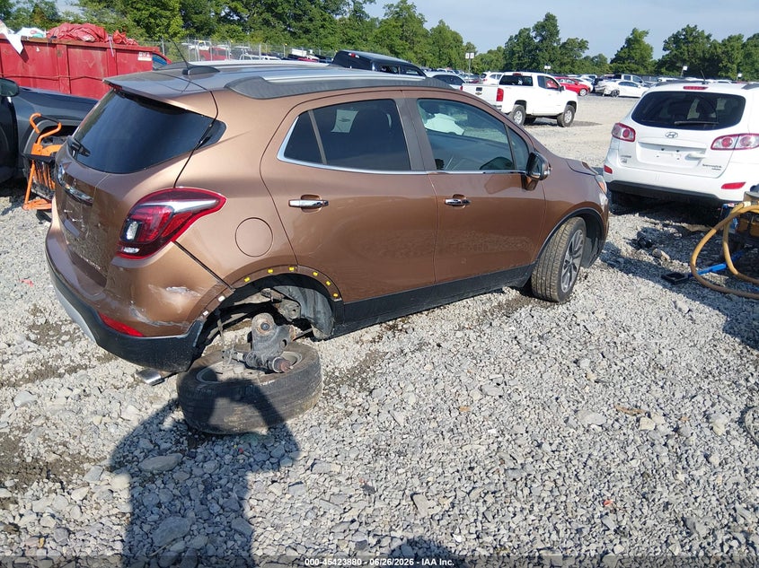 Vin: kl4cjbsbxhb035370, lot: 45921931, buick encore preferred ii 20174