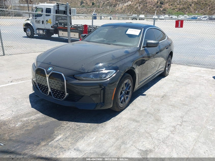 Vin: wby43aw05rfs79895, lot: 45921943, bmw i4 gran coupe edrive35 20242