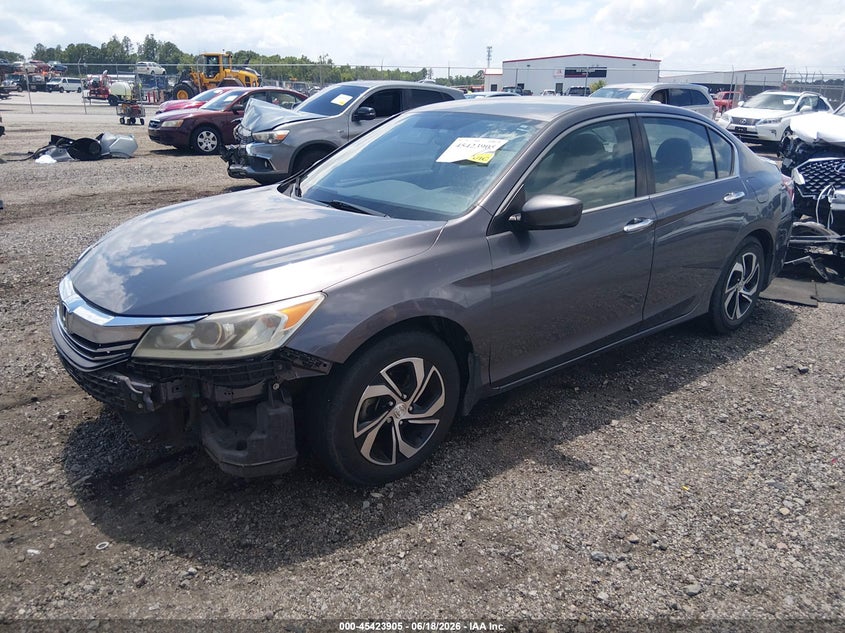 2016 HONDA ACCORD auction photo 2