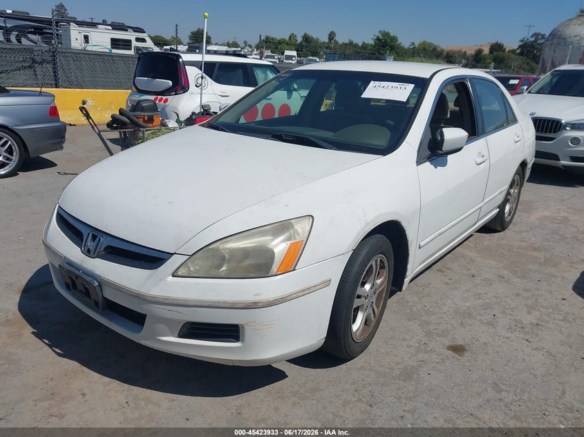 2007 Honda Accord 2.4 Se JHMCM56347C003801 photo 1