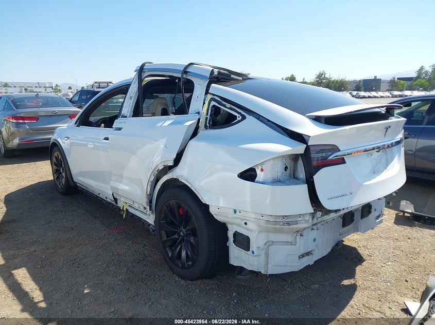 2016 Tesla Model X 60D/70D/75D/90D VIN: 5YJXCAE28GF004346 Lot: 45423954