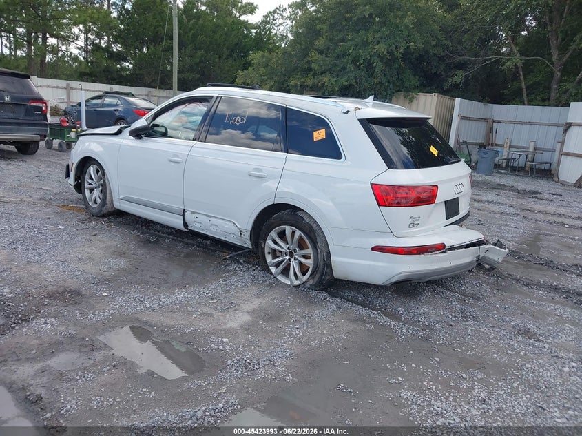 Vin: wa1laaf78hd027420, lot: 45922048, audi q7 3.0t premium 20173