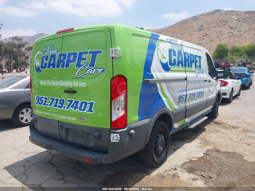 Vin: 1ftbw2yg3gka93082, lot: 45922075, ford transit-350 20164