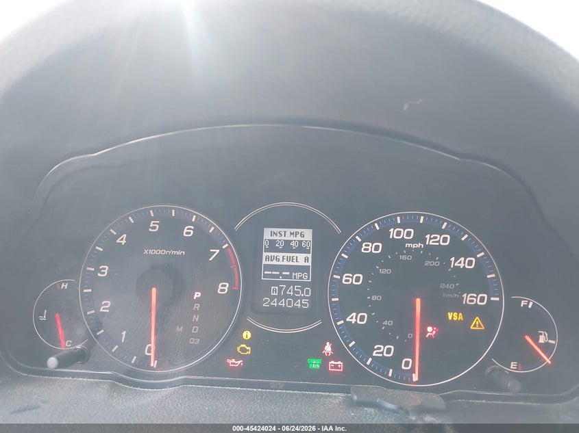 2006 Acura Tsx VIN: JH4CL96886C021156 Lot: 45424024