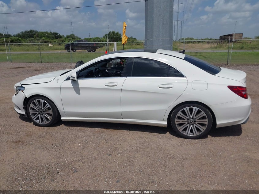 2018 Mercedes-Benz Cla 250 VIN: WDDSJ4EB8JN519105 Lot: 45424029