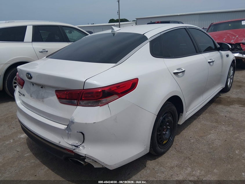 2016 KIA OPTIMA auction photo 4