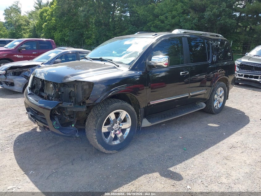 Vin: 5n1aa0ne8cn606963, lot: 45922110, nissan armada platinum 20122