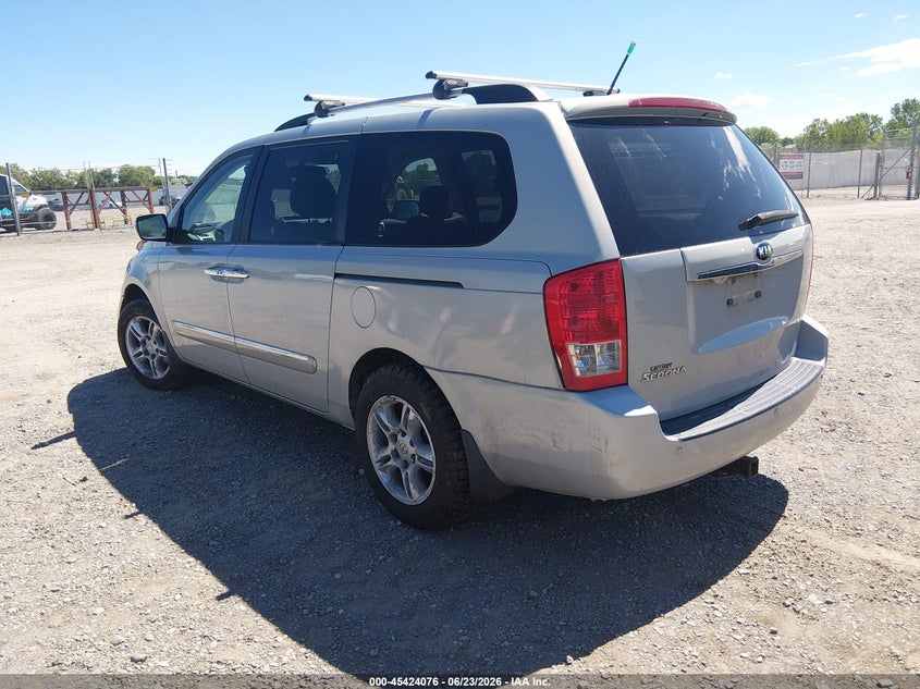 Vin: kndmh4c76e6565576, lot: 45922131, kia sedona ex 20143