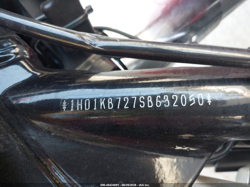 2025 Harley-Davidson Flhx VIN: 1HD1KB727SB632050 Lot: 45424091