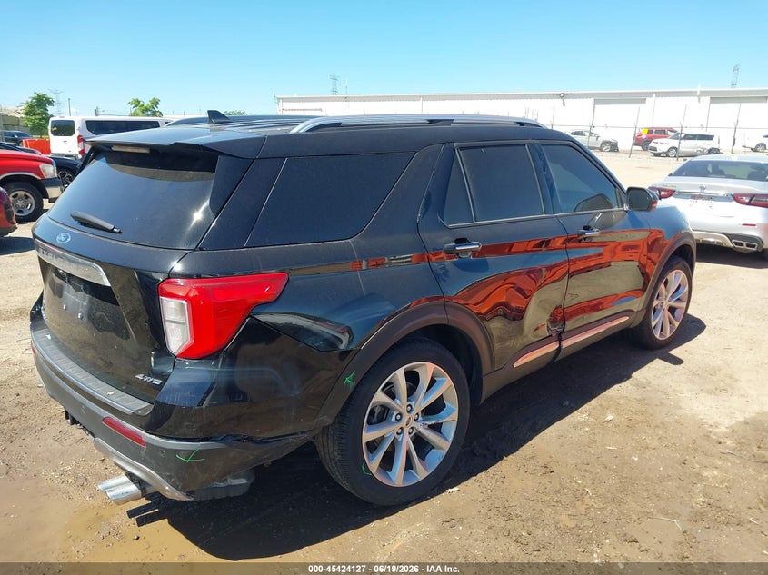 Vin: 1fm5k8hc8ngb10138, lot: 45922182, ford explorer platinum 20224