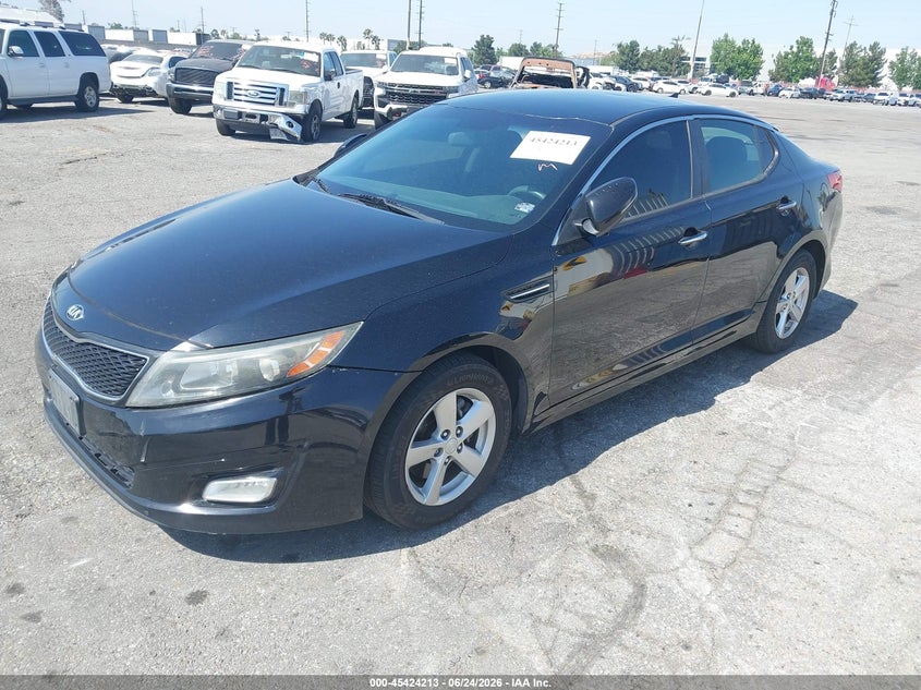 Vin: 5xxgm4a76fg512925, lot: 45922268, kia optima lx 20152
