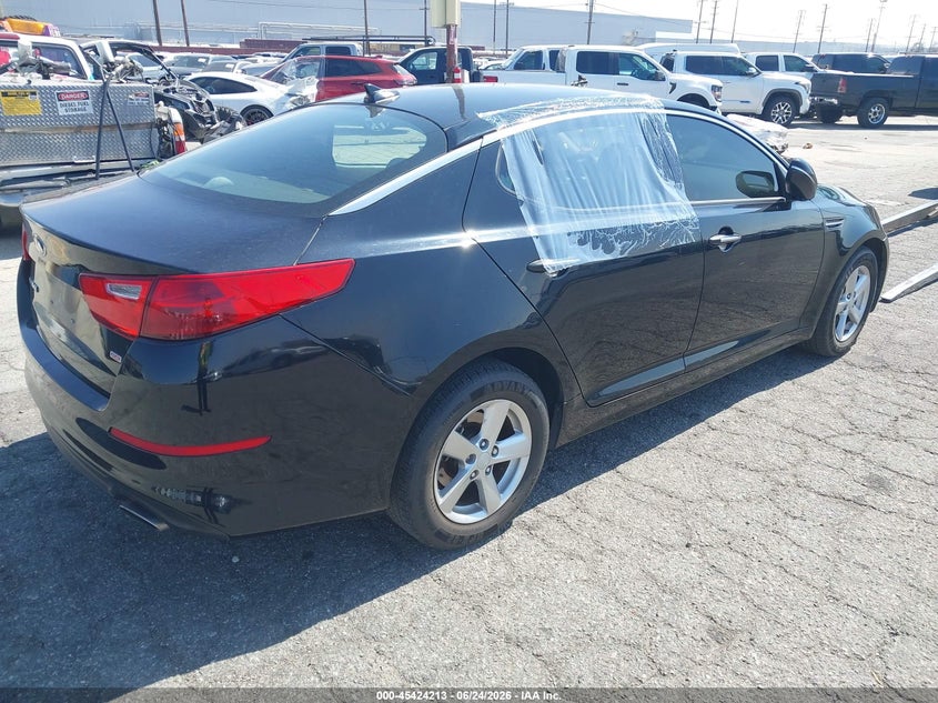 Vin: 5xxgm4a76fg512925, lot: 45922268, kia optima lx 20154