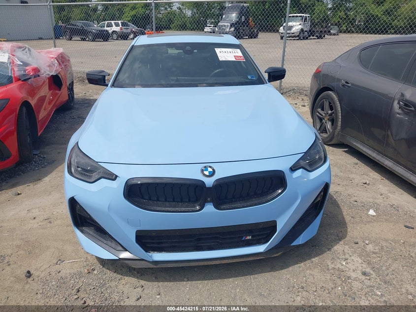 2025 BMW M240 I VIN: 3MW43CM05S8F24979 Lot: 45424215