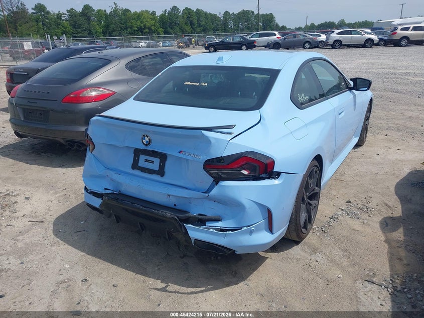 2025 BMW M240 I VIN: 3MW43CM05S8F24979 Lot: 45424215