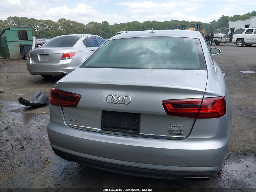 2016 Audi A6 3.0T Premium Plus VIN: WAUFGAFC8GN004417 Lot: 45424216