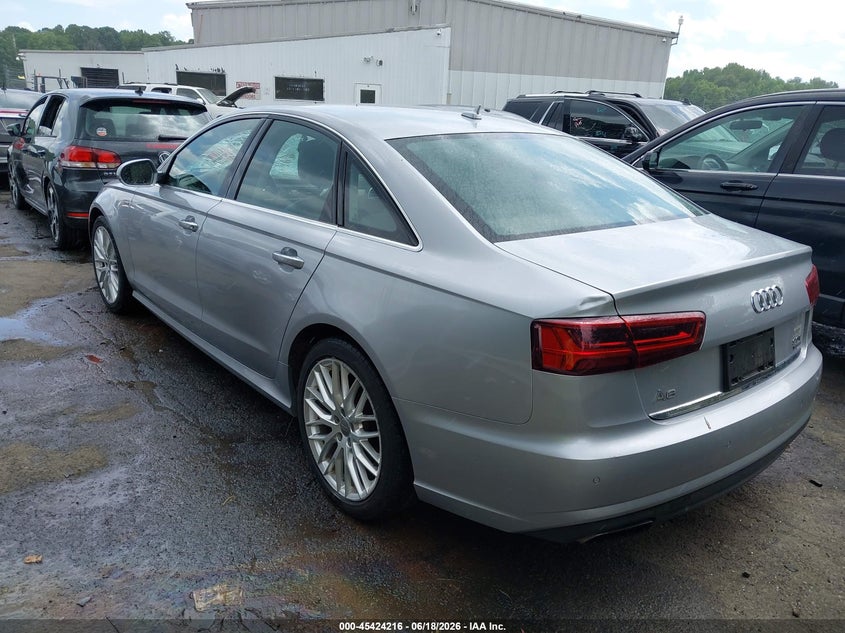 Vin: waufgafc8gn004417, lot: 45922271, audi a6 3.0t premium plus 20163