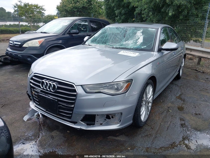 2016 Audi A6 3.0T Premium Plus VIN: WAUFGAFC8GN004417 Lot: 45424216