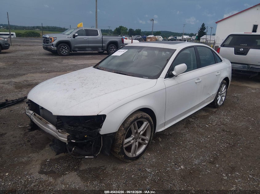 Vin: wauffafl0en022569, lot: 45922311, audi a4 2.0t premium 20142