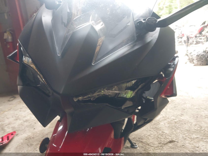 2025 Kawasaki Ex500 A/B VIN: ML5EXGJ10SDA69538 Lot: 45424313