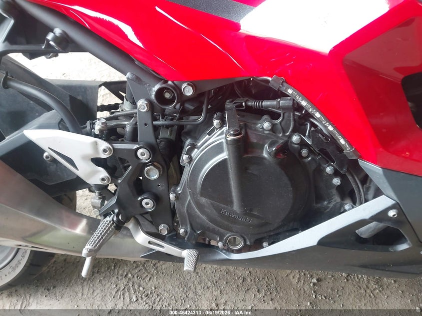 2025 Kawasaki Ex500 A/B VIN: ML5EXGJ10SDA69538 Lot: 45424313