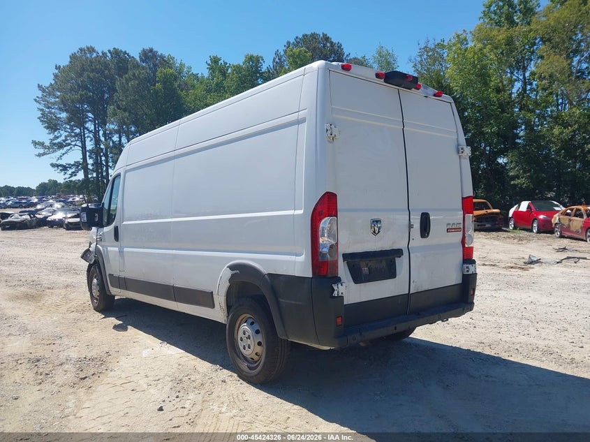 2021 RAM PROMASTER 2500 auction photo 3