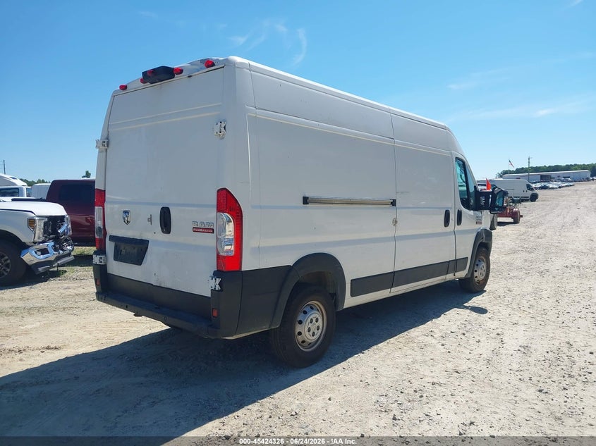 2021 RAM PROMASTER 2500 auction photo 4
